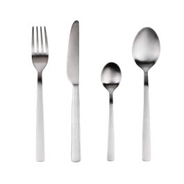 San Ignacio Cubertería Root SG-7770 - Set de 24 Piezas de Acero Inoxidable Reciclado Mate Precio: 24.50000014. SKU: S7914267