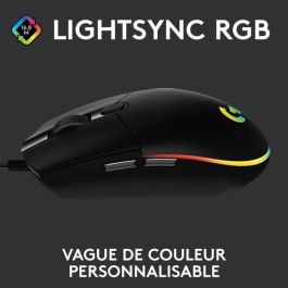 Logitech G203 Ratón Gaming LIGHTSYNC RGB personalizable, 8.000 DPI, 6 Botones Programables, USB, Negro Logitech G203 Ratón Gaming LIGHTSYNC RGB personalizable, 8.000 DPI, 6 Botones Programables, USB, Negro