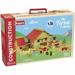 Jeujura Granja con Tractor y Animales - Juego de Construcción en Madera - 220 Piezas Precio: 73.50000042. SKU: S7163416