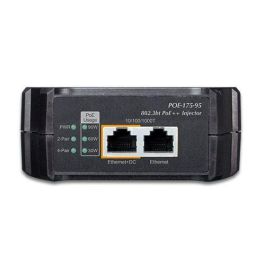 Planet POE-175-95 Inyector PoE Ultra 802.3bt (95W) - Fuente de Alimentación 54V DC con Puerto Único para Cámaras PTZ y Dispositivos de Alta Potencia Planet POE-175-95 Inyector PoE Ultra 802.3bt (95W) - Fuente de Alimentación 54V DC con Puerto Único para Cámaras PTZ y Dispositivos de Alta Potencia