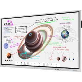 Samsung WM75B Smart Signage Flip 4.0 Pantalla Táctil 189.0cm(75") 4K UHD VA 350 cd/m² 8ms Tizen 6.5 Wifi Bluetooth Ethernet Gris Blanco Aluminio Montaje Vesa 400x400mm
