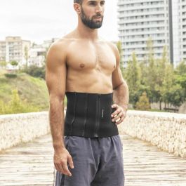 Pack Aro de Fitness Desmontable Recubierto de Espuma y Faja Deportiva Adelgazante con Efecto Sauna InnovaGoods