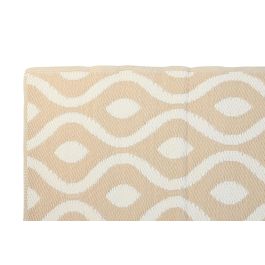 DKD Home Decor Alfombra Gris Beige 210 x 1 x 150 cm (4 Unidades)