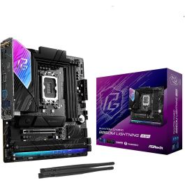 ASRock B860M Lightning WiFi Placa Base Intel LGA 1851 mATX DDR5 HDMI/DP/USB-C Wi-Fi 6E Bluetooth 5.3 Precio: 205.50000031. SKU: B1H8BELHWL