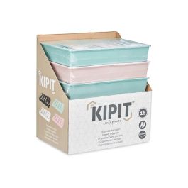 Organizador Cajon 15 Huecos Surtidos Col Rosa Verde Kipit 33X9CM (6 Unidades) Organizador Cajon 15 Huecos Surtidos Col Rosa Verde Kipit 33X9CM (6 Unidades)