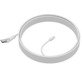 Logitech Rally Mic Pod Extension Cable Cable de extensión de 10 metros para Mic Pod o Hub, Plenum-rated, Eca/IEC 60332-1-2 Compliant