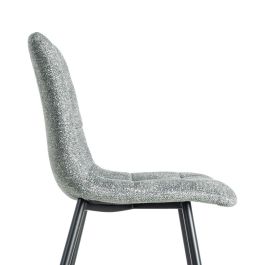 Silla Jaspeado Verde Tejido-Metal 44 X 52 X 86 cm