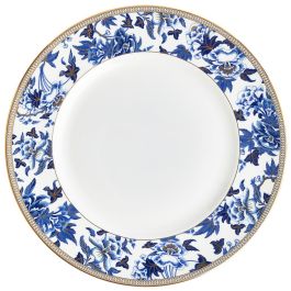 Wedgwood Plato Llano Floral Hibiscus 27 cm (4 Unidades) con Franjas de Oro de 22 Quilates Precio: 207.49999963. SKU: B1J3NEVQ4D