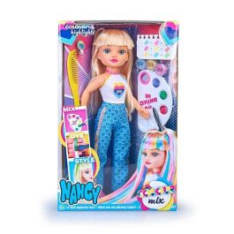 Muñeca nancy colour mix 42 cm. incluye un kit con 3 acuarelas Muñeca nancy colour mix 42 cm. incluye un kit con 3 acuarelas
