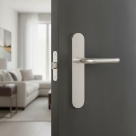 Herrajes Alk Manilla Hades Inox-Art de Acero Inoxidable, con Fijación Oculta y Forma U, Medidas 245x45mm