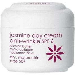 Ziaja Jazmín Crema Facial de Día Antiarrugas & Antiedad Piel Madura +50 años SPF6 Microcolágeno Ácido Hialurónico 50 ml