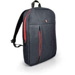 Port Designs Mochila para Computadora Portátil 15.6" Portland Urban Compact Negro, con Compartimento para Híbrido y Cuaderno, Diseño Ligero