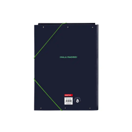 Carpeta de anillas Real Madrid C.F. A4 26 x 33.5 x 2.5 cm