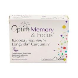 OPTIM LABORATOIRE Focus 45Cap. Fórmula con Cúrcuma y Bacopa para Memoria y Atención Precio: 26.4999999. SKU: B19S5PHMFZ