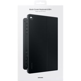 SAMSUNG Book Cover Keyboard Slim EF-DX211BBGGDE para Samsung Galaxy Tab A9+ en color negro