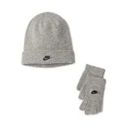 Gorro y Guantes Nike Club Gris (Talla única)