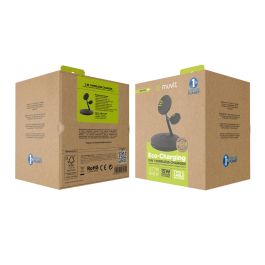 Cargador Inalámbrico Muvit for Change APH-MWC3 Negro