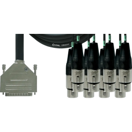 Cordial Cable Interfaz Sub-D/8 Xlr Hembra 1,5 M Precio: 112.50000047. SKU: B17FVLCDWY