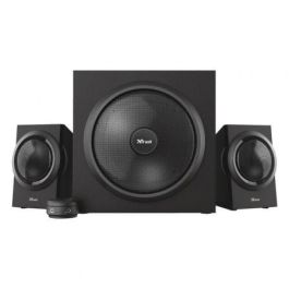 Trust 23696 Yuri Altavoces 2.1 con Subwoofer de madera 5.25", 60W RMS, control de volumen con cable para PC, Portátil Trust 23696 Yuri Altavoces 2.1 con Subwoofer de madera 5.25", 60W RMS, control de volumen con cable para PC, Portátil