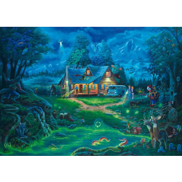 Schmidt Spiele Puzzle AABRK21000 La Casa Encantada 1000 Piezas a partir de 12 años