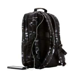 HP Campus XL Marble Stone Backpack, Mochila Antirrobo con Cremallera Bloqueable y Materiales Repelentes a la Lluvia, Espaciosa