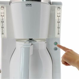 MELITTA 1011-11 Cafetera Look IV Therm Selection 1011-11 Blanco / Acero cepillado MELITTA 1011-11 Cafetera Look IV Therm Selection 1011-11 Blanco / Acero cepillado