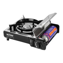 Butsir Cocina Portátil MS-2000 Dual de 1 Fuego, Cartucho y Botella, Certificada EN17476/2021, Acero Inoxidable Precio: 50.49999977. SKU: S7912998