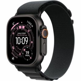 Apple Watch Ultra 3 Titanium Cellular 49mm, Caja de Titanio con Correa Alpine Loop Negra, Talla L