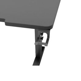 GENESIS NDS-2295 Escritorio Gaming Holm Modular Corner Negro, Ajustable en Altura 70-90cm, Iluminación LED RGB, Ergonómico
