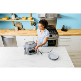 Ninja ON400EU Freidora sin aceite 10 en 1, Olla rápida, Air Fryer, Multicooker, 5,7 L