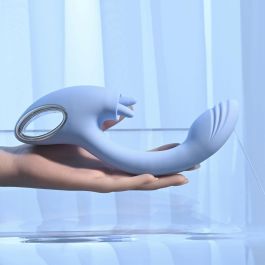 Vibrador Doble Estimulación Evolved Playboy Azul