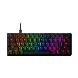 HyperX Alloy Origins 60 Teclado Mecánico Gaming 60% USB QWERTY Inglés EE.UU. LED RGB Negro - 4P5N4AA#ABA