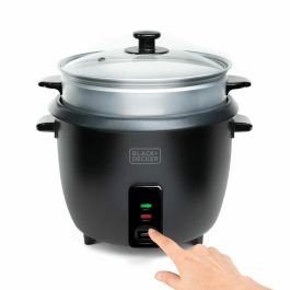 Arrocera Black & Decker BXRC1800E Negro 1,8 L