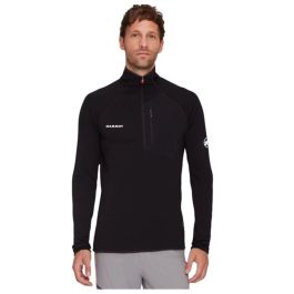 Chaqueta Deportiva para Hombre Mammut Aenergy Light Ml Half Zip Pull Negro 2XL