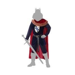 Disfraz Rey Medieval Azul Hombre Adulto XS-S Disfraz Rey Medieval Azul Hombre Adulto XS-S