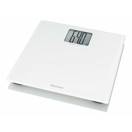 Medisana 40547 Báscula de baño de cristal XL con pantalla grande, vidrio de seguridad de 6mm y pilas incluidas