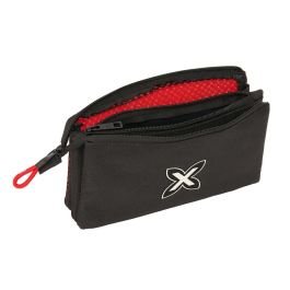 Safta Portatodo Triple Escolar Munich "Vulcan" con 3 Compartimentos 22x12x3 cm para Material Escolar y Niños +3 Años