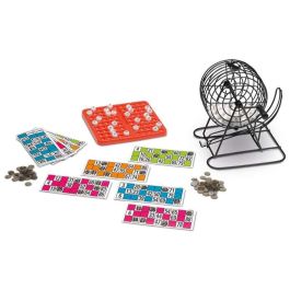 Cayro Bingo Clásico con Bombo y Cartones, Juego de Mesa Familiar, Dimensiones 21x21x21 cm, Para Niños +6 Años Precio: 23.92896. SKU: S2411628
