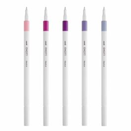 Uni-Ball Emott Rotuladores de Escritura y Dibujo, Diseño Moderno, Colores Florales, Estuche 5 Ud Uni-Ball Emott Rotuladores de Escritura y Dibujo, Diseño Moderno, Colores Florales, Estuche 5 Ud
