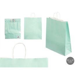 Bolsa de papel verde menta Pincello 32x41 cm (100 Unidades) Precio: 48.50000045. SKU: B13DVJR8TD