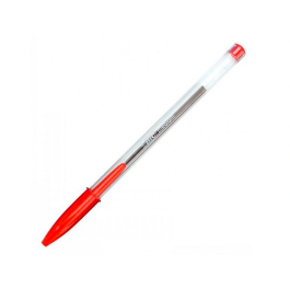 Bic Bolígrafo Cristal Original Tinta Roja Unidad Punta 1 mm Trazo 0.4 mm