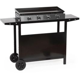 Garden Max GAR3326880018384 Plancha Mérida Acero Esmaltado 75x35 cm con Carro y 4 Luces Negra Precio: 193.49999955. SKU: B1ACH6LFCD