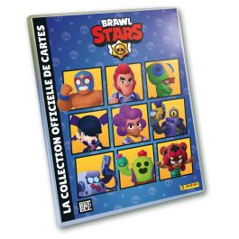 Panini PAN8051708025347 Pack de inicio Brawl Stars TC: Carpeta, 2 fundas, 16 cartas + 1 carta de edición limitada