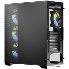 LC-Power LC-811B-ON Gaming Midi Torre PC Negra, ATX/EATX, Metal, Plástico, Vidrio Templado