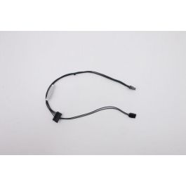 Lenovo SATA power cable with two segments: 290mm and 180mm lengths, mini 4-pin to right-angle 15-pin SATA connectors. Lenovo SATA power cable with two segments: 290mm and 180mm lengths, mini 4-pin to right-angle 15-pin SATA connectors.