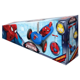 Stamp Spiderman Scooter Steering Twist 3 Ruedas Marvel - Niño
