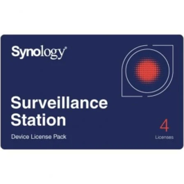 Synology Surveillance Device License Pack / 4 Dispositivos Licencia para Dispositivos de Vigilancia Synology Precio: 189.4999997. SKU: B16RCCLS6D
