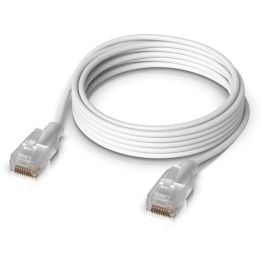 Ubiquiti UniFi Etherlighting - Cable patch ultra fino 2.5 mm, 2 m, blanco para switches Pro Max