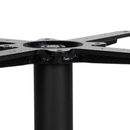 Patas para Mesa Negro-Oro Hierro Salón 45 X 45 X 72 cm