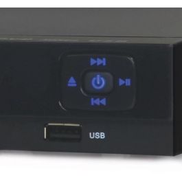CGV AX 204 Reproductor de DVD para sala de estar con Escalado a 1080P, Control remoto de botones grandes y Reproducción multimedia